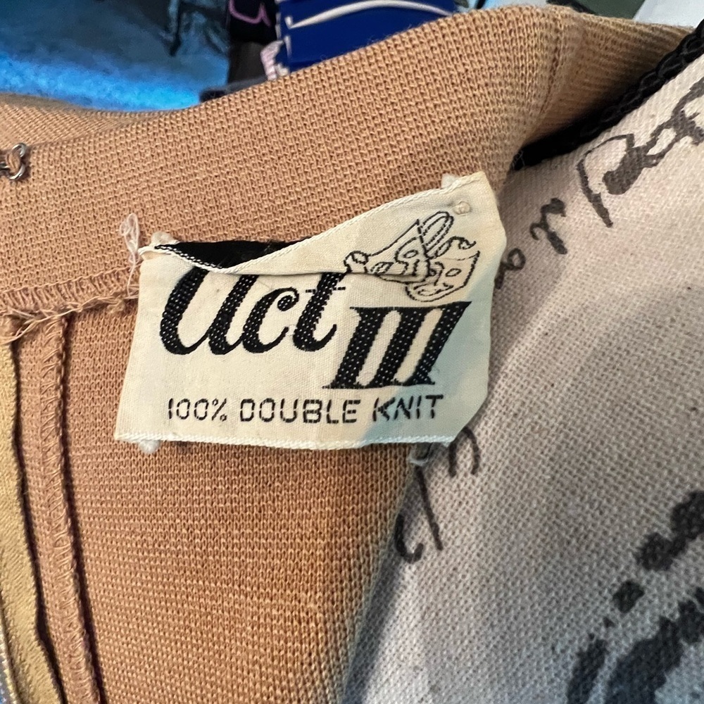 ACT III 100% double wool vintage 2 piece dress size 10 - Picture 12 of 12